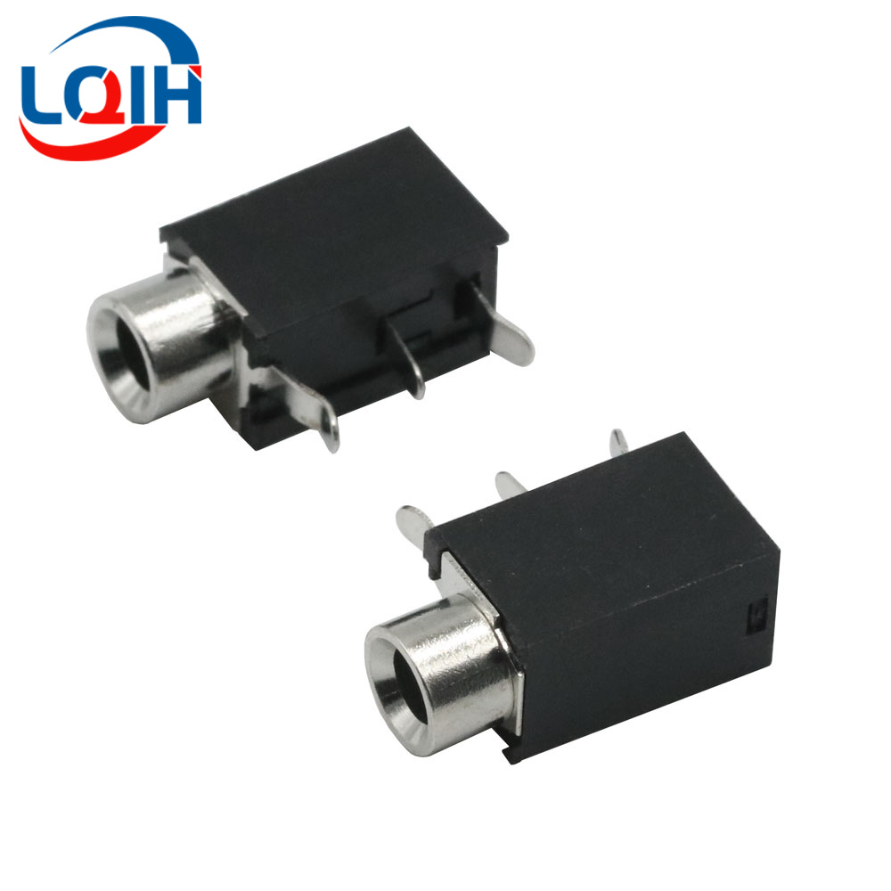 3.5MM gniazdo słuchawkowe audio-wideo żeńskie dwukanałbyć winnym gniazdo stereofoniczny gniazdo Jacek stereofoniczny lutowane robić montażu na panelu PJ-320 PJ-327 PJ-391: Brązowy