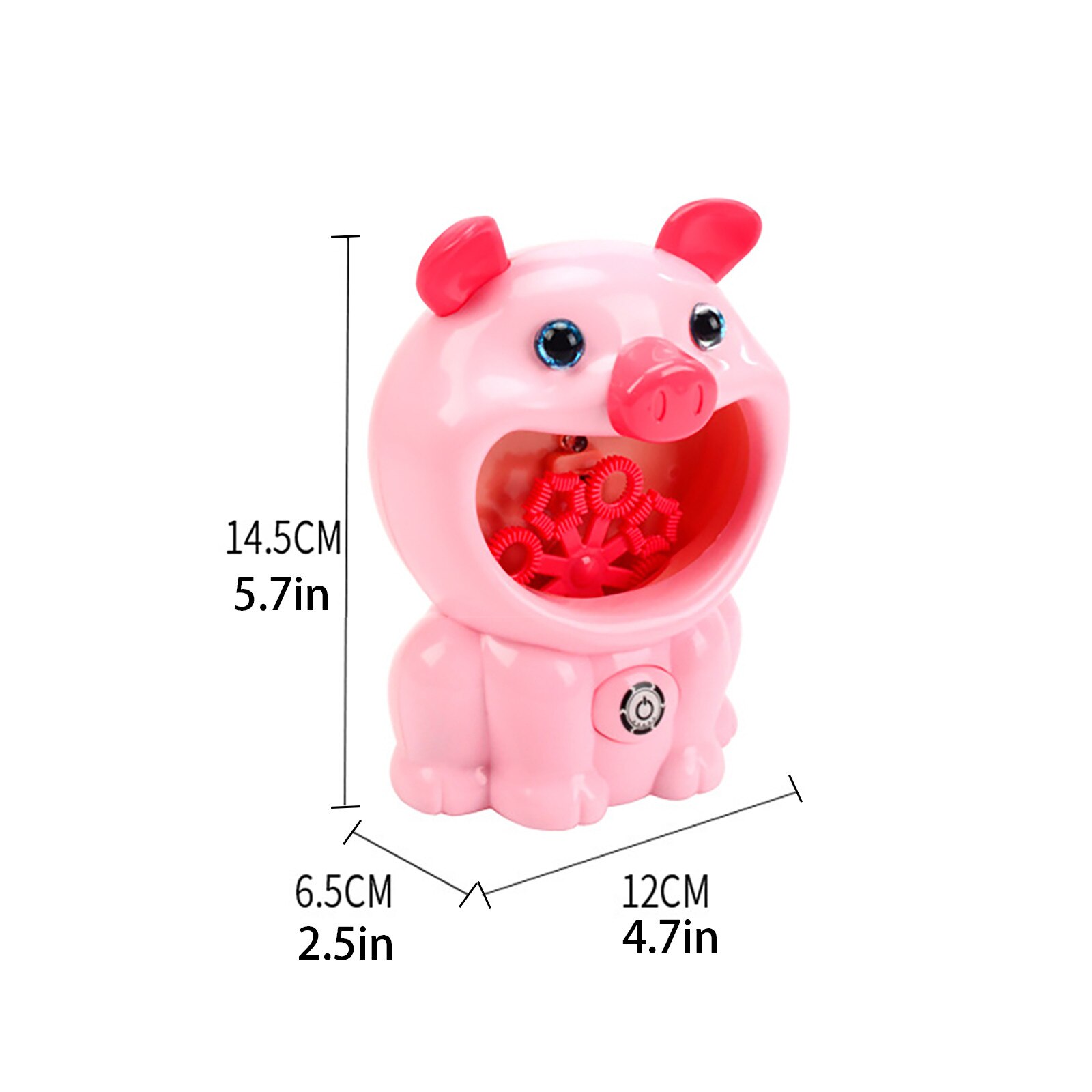 Elektrische Bubble Machine Varken Bubble Blower Bubble Speelgoed Met Bubble Oplossing (50Ml) амонг Ас Игрушка Сексигрушки Секс Игрушки