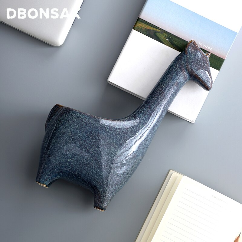 Giraffe Keramik Blumentopf Ebene Blumentopf Kitz Vase Sukkulenten Kaktus Pflanze Vergossen Blume Anordnung Hause Schreibtisch Dekoration