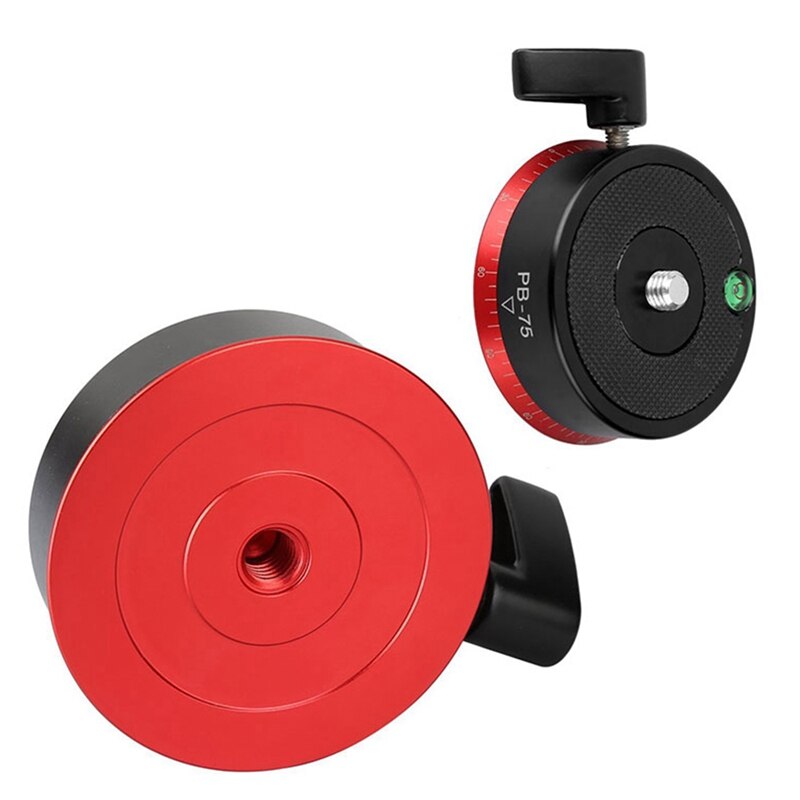 Pb -75 stativ mit schnellnivellierbasis , 360 ° drehbarer verstellbasis und 3/8 schraublöchern für gimbal-kameras
