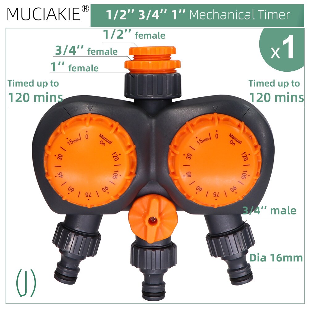 WIFI Watering Timer Garden Automatic Irrigation System Lawn Plant Sprinkler Support Smartphone Remote Tuya Smartlife Control: J