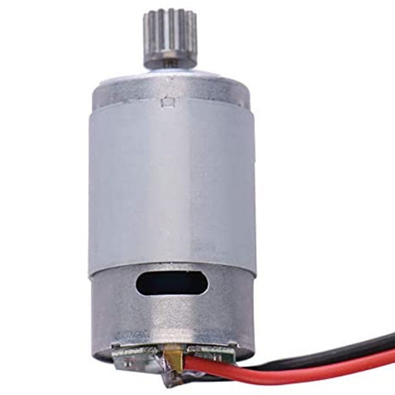 15-dj01 390 motor med gear bildele til  s911 s912 9115 9116 rc bil 390 motor elektrisk børstet motor udskiftning