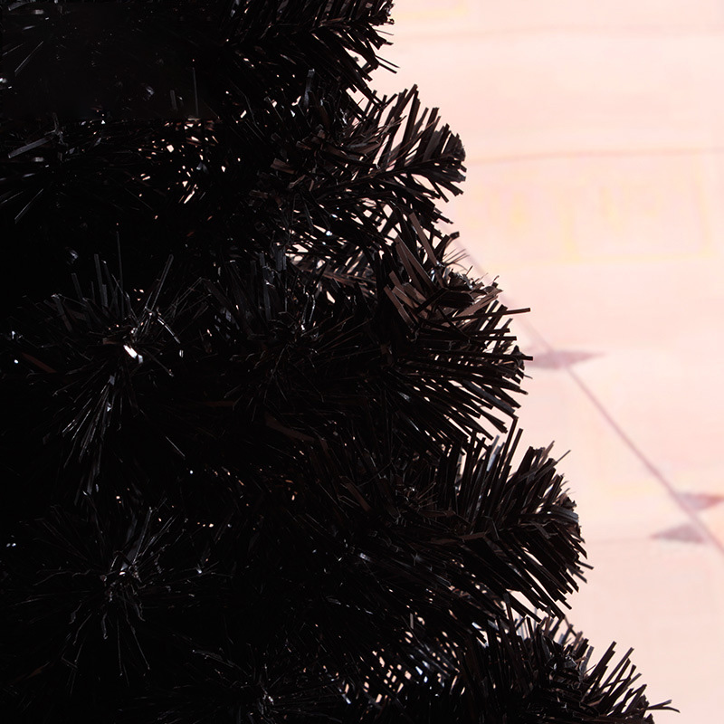 Strongwell 60/90cm sort mini kunstige juletræspynt familie juledekoration hjem fest hjem dekor bryllup