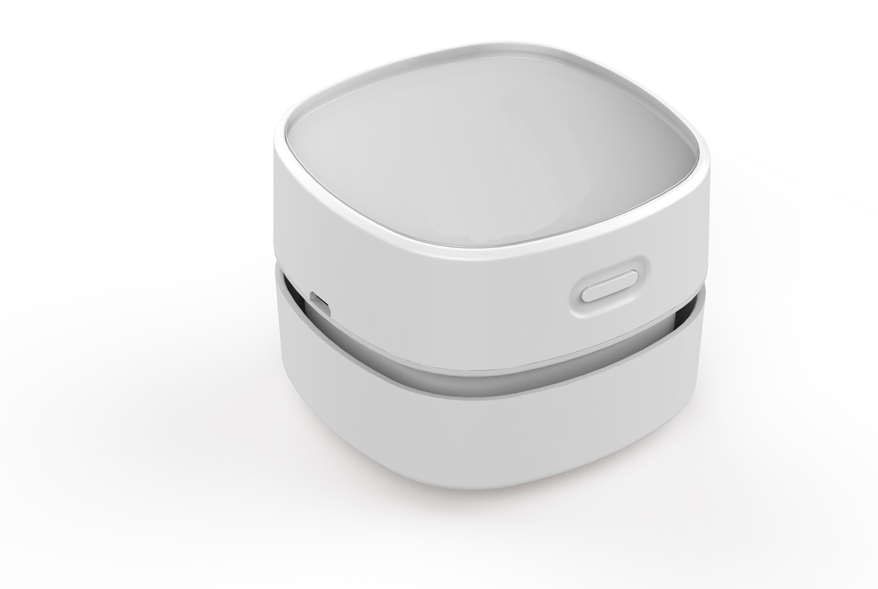 Hand-Held Desktop Stofzuiger Met Super Zuigkracht Om Met Kleine Vuilnis Zoals Haar, confetti, Rubber Kladjes, Etc.: Blue