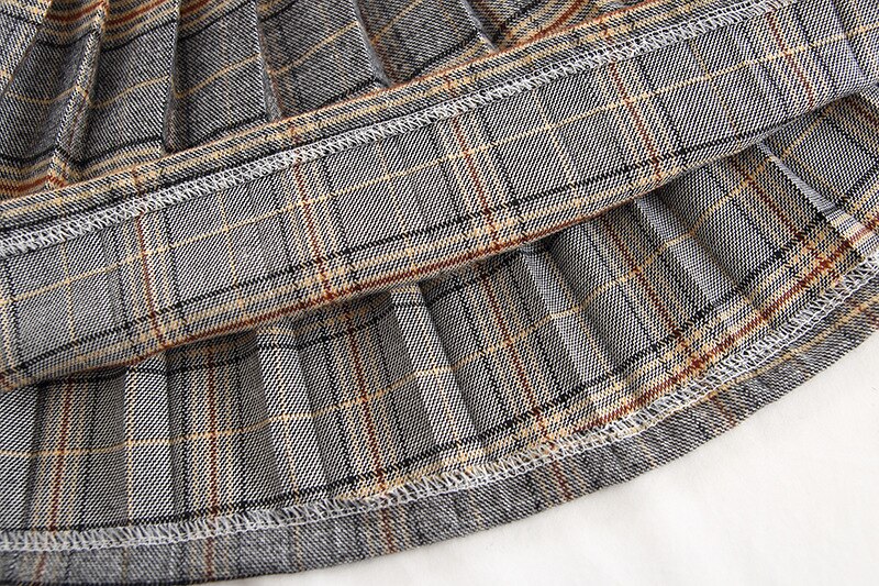Baby Girl Skirt 2-6 Year Toddler Girl Plaid Skirt Casual Spring Children Clothing Babe Pleated Tutu Skirt