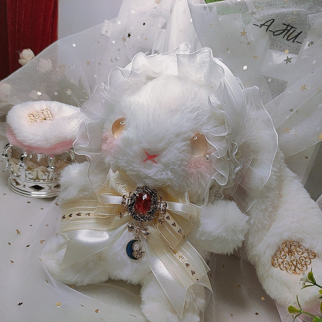 Original Handmade Lolita Lolita Rabbit Bear Bag JK Soft Girl Girlfriends Cat Bag Birthday