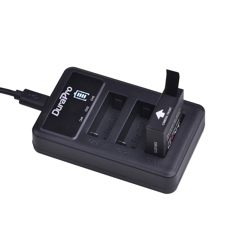 1000mAh SJ7 Battery / SJ7 Charger for SJCAM SJ7 Star Action Camera: 1Battery and Charger