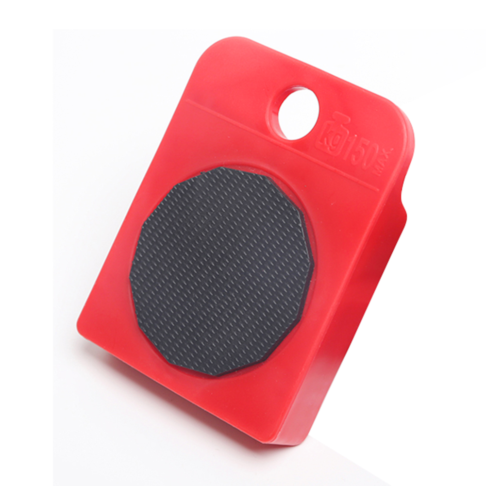 Kraftig møbelløfter, transportværktøj, møbelflyttersæt, 4 glidere, rulle, 1 hjulstang, løft, møbelflytningshjælper