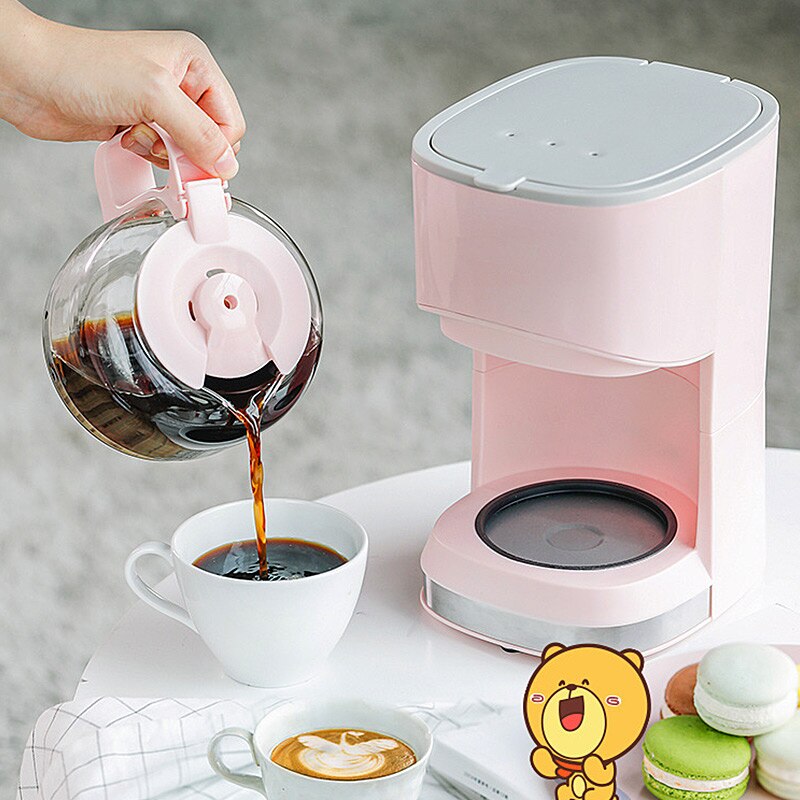 Máquina de café doméstica tipo americano por goteo, minimáquina de café con preservación del calor