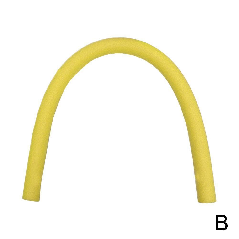 5 färg ihålig/solid simring flytstav pool uppblåsbar flytande stic vatten flyta simning lära flexibelt vatten n  j6 t 0: Gul