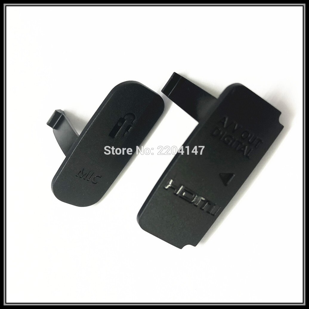Pièce de réparation pour Canon EOS 700D rebelle T5i Kiss X7i 650D rebelle T4i Kiss X6i USB unité de couverture d'interface en caoutchouc