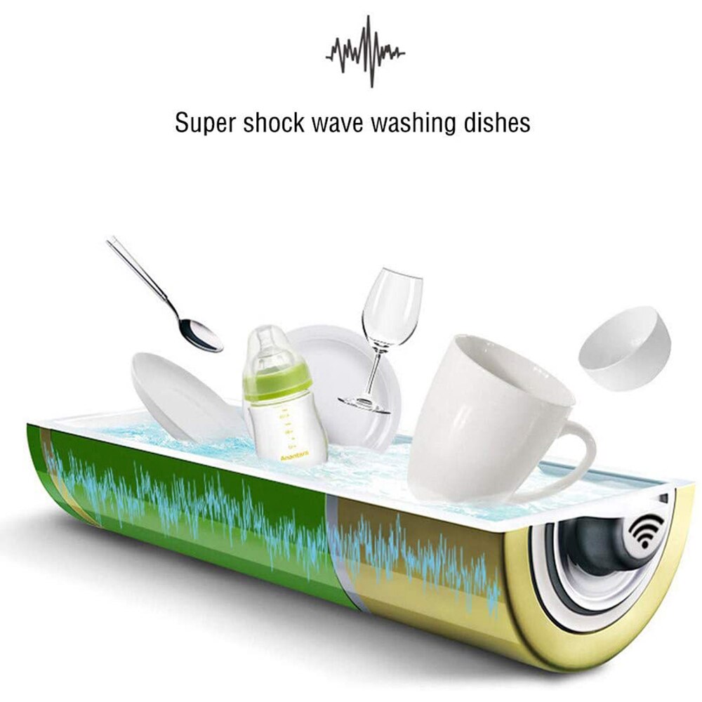 Dishwasher Smart Dishwashers Portable Multifunction USB Kitchen Charging For Dishes Mini Wave US