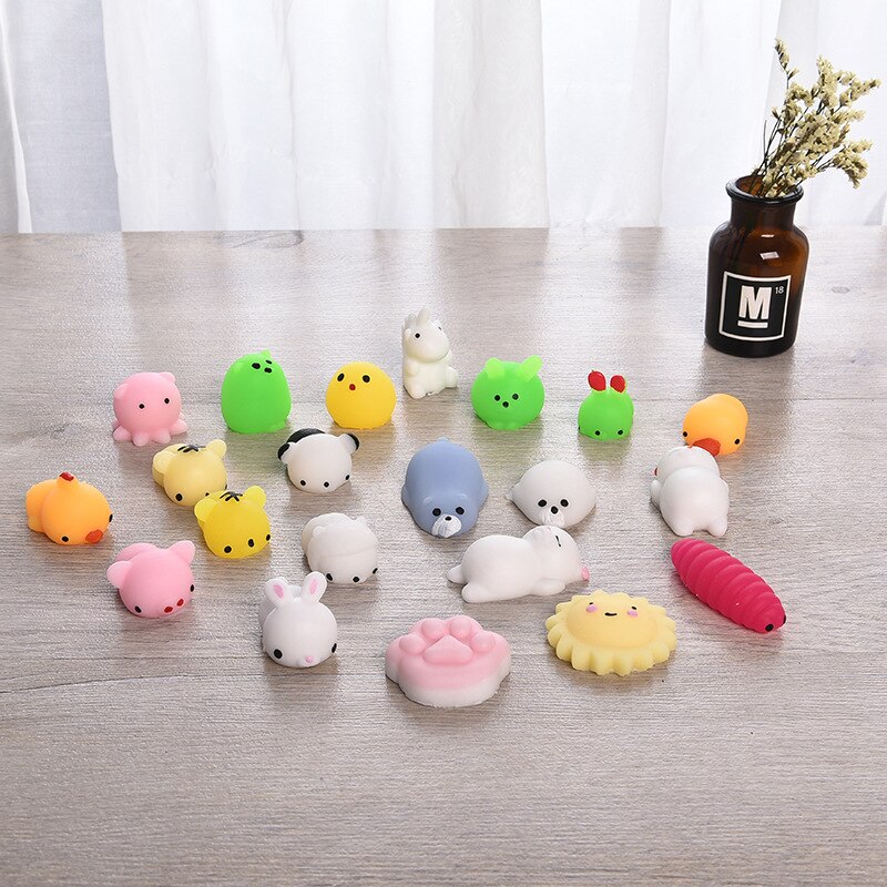 Combinatie 24 Stuks Extrusive-Oplossen Fidget Kinderen Speelgoed Diverse Stijlen Toy Set