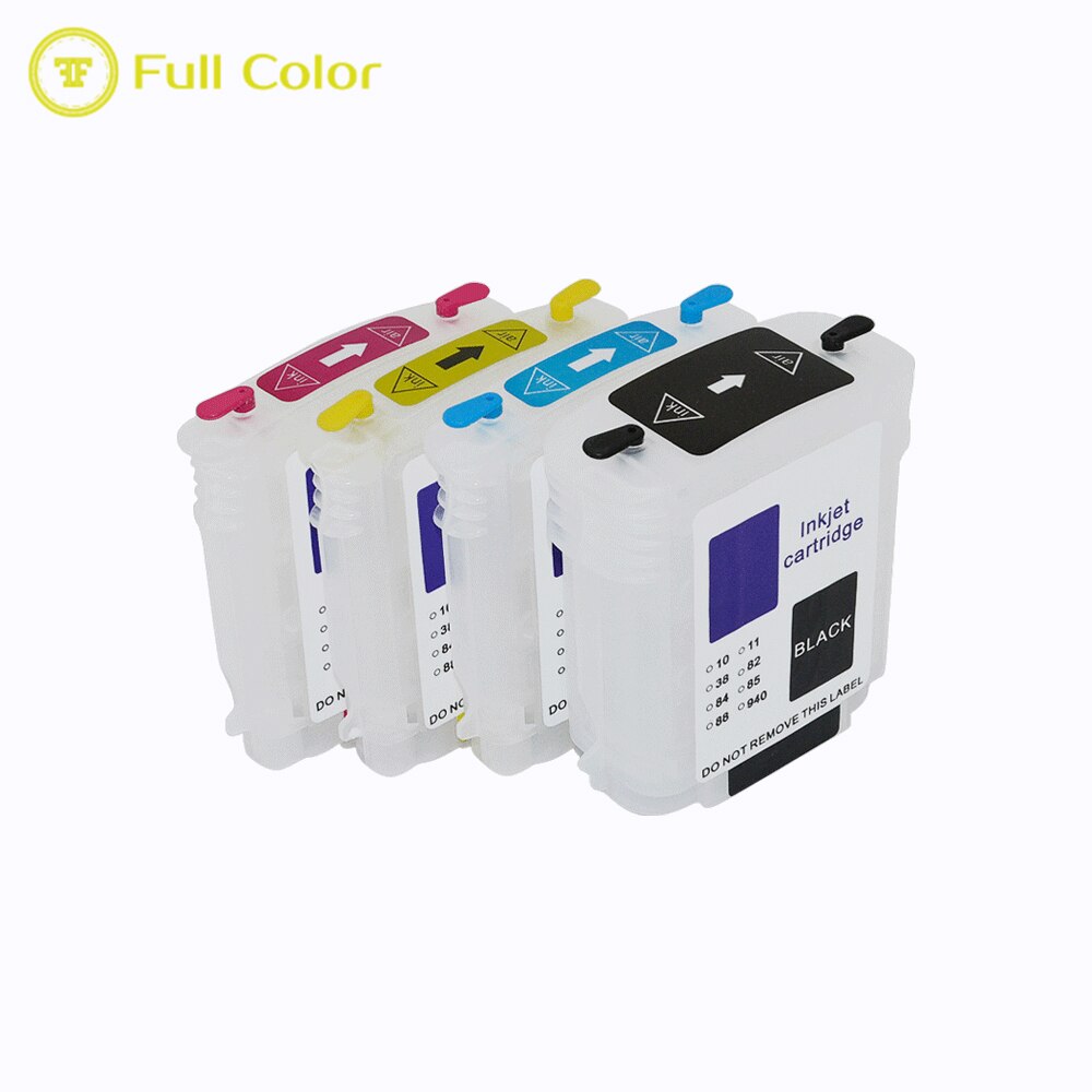 FULLCOLOR cartuccia riutilizzabile con il circuito integrato del ripristino automatico 88 per hp K550 K5400 K8600 L7480 L7750 L7590 L7580 L7680 L7780 L7550 l7650