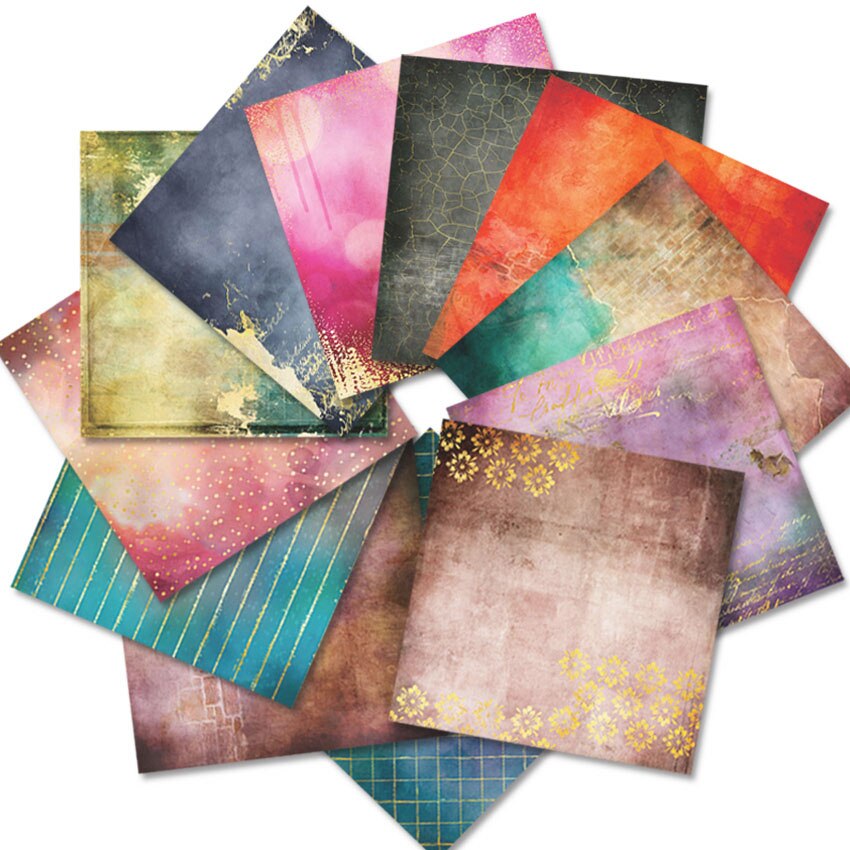 24 sheets 6"X6" Merry Bright Patterned Paper Pad Scrapbooking Paper Pack Handmade Paper Craft Background Pad Alinacraft