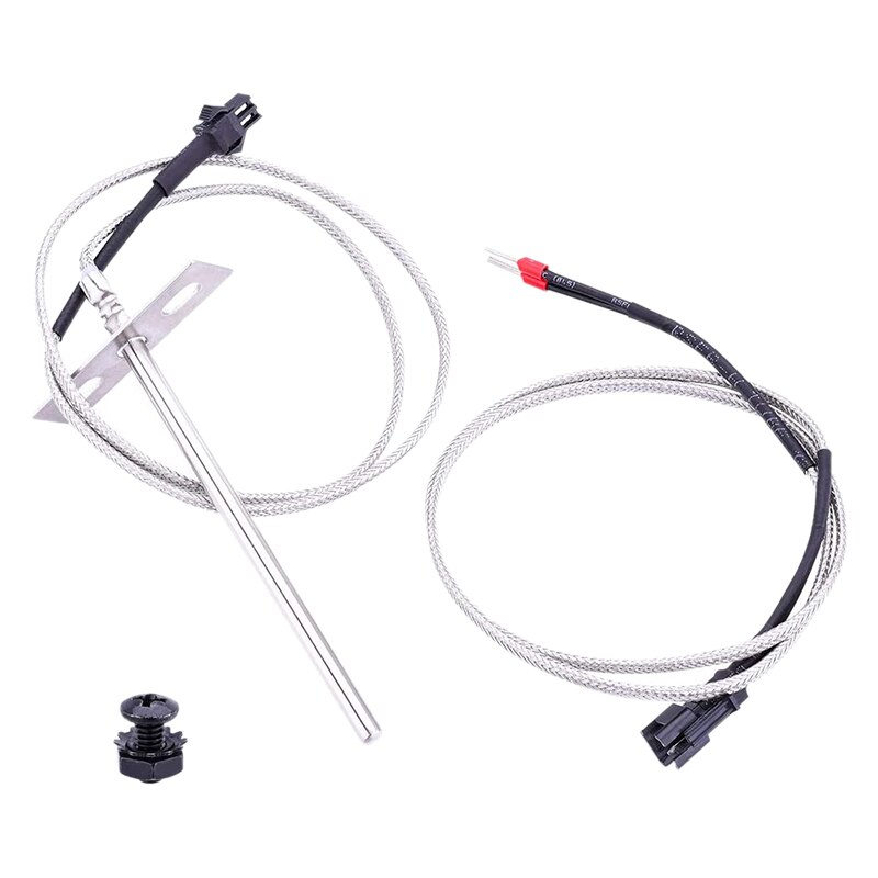 RTD Temperature Probe Sensor Replacement Parts for All Pit Boss Series Wood Pellet Smoker Grillls Digital Thermostat: Default Title