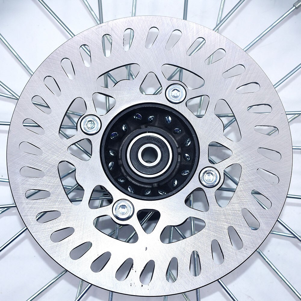 1.60X17 Inch Front Velgen Aluminium Plaat Velgen Met Schijfrem 1.60X17 "Inch Voor Klx crf Kayo Apollo Bse Pit Bike