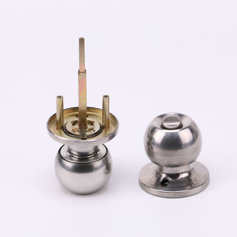 Drejning rundt dørhåndtag håndtag rustfrit stål indgangspassage med kep sæt