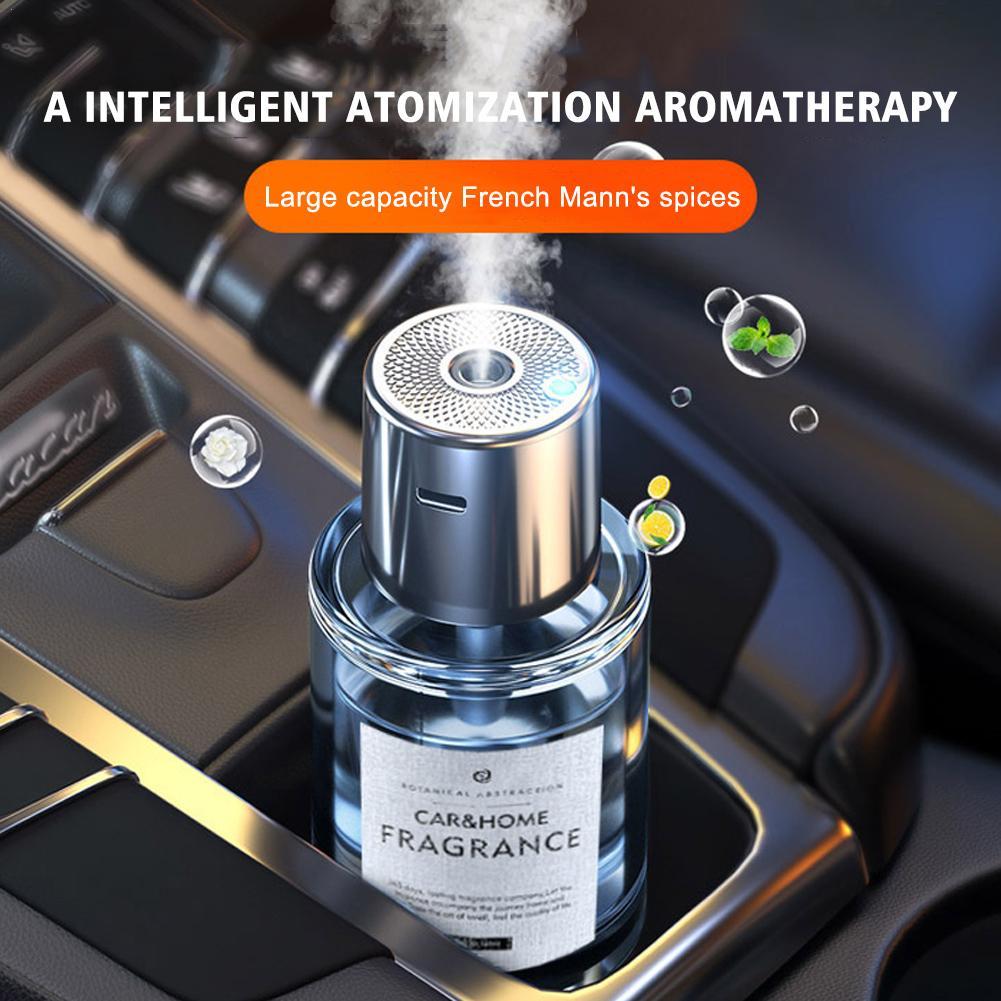 Ambientador eléctrico para coche, difusor de Aroma, niebla de fragancia, humidificador de aire, aromaterapia, accesorios para coche