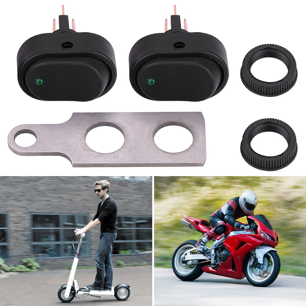 Universal A B C D E LED Headlight Headlamp On Off ... – Grandado