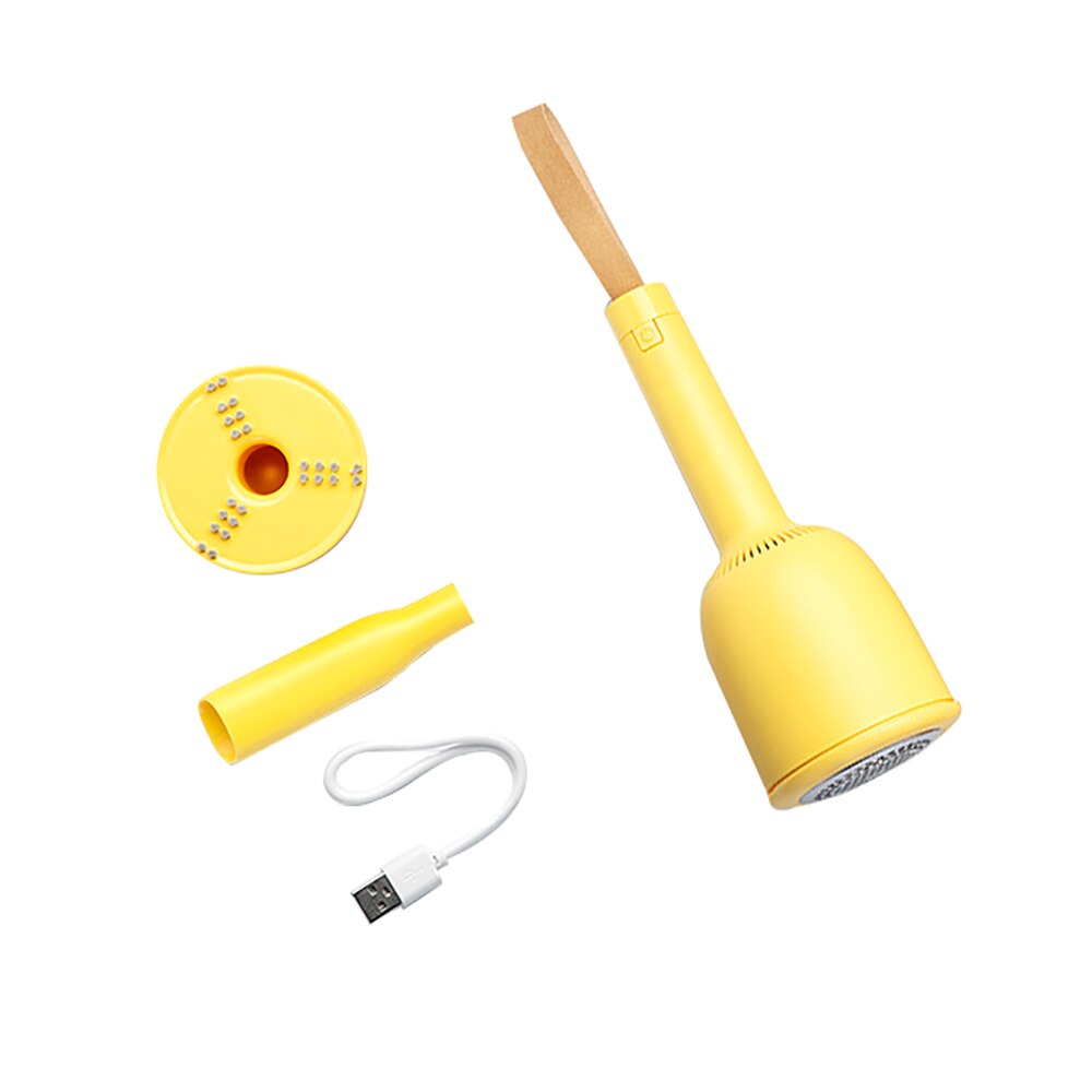 Portable Rechargeable Vacuum Cleaner Household Car Handheld Vacuum Cleaner Cordless Dust Collector Hair Ball Trimmer: A