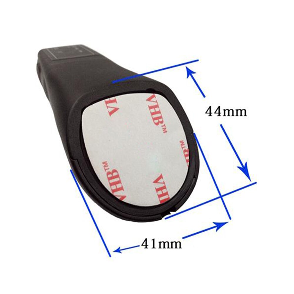 1x Afstandsbediening Black Nylon Plastic Auto Stuurwiel Stalk Knop Radio