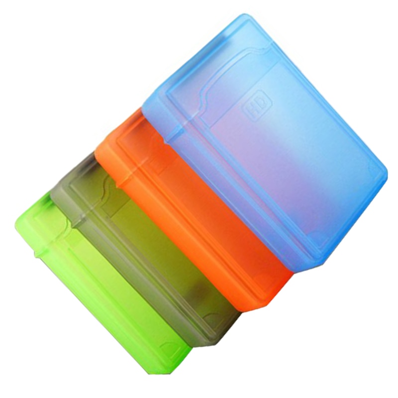 5 PCS 3.5 &quot;Portable IDE Sata HDD External Case Hard Drive Case Hard Case Plastic Protection case