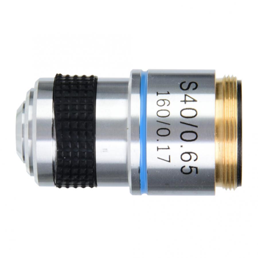 40X 185 Biological Microscope Achromatic Objectives Lens 160/0.17 Objective Lens for biological microscope