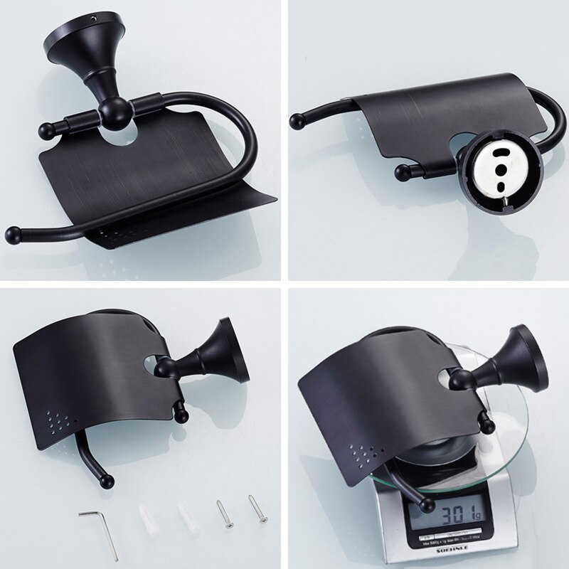 Antique Toilet Roll Holder Bronze White WC Tissue Paper Towel Holders Cover Chrome Brass Bathroom Hardware Gold WC Paper Hanger