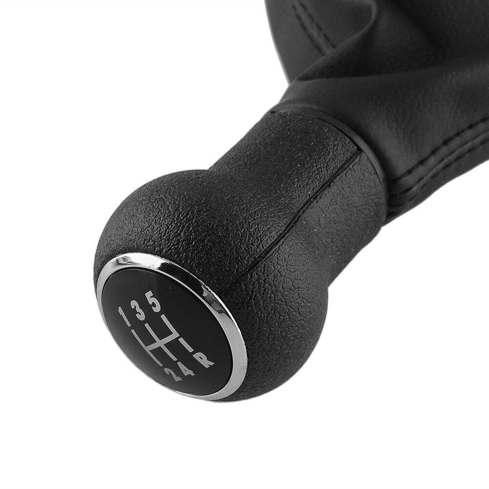 Durable PU leather 5 Speed Gear Shift Knob Cover For PASSAT B5