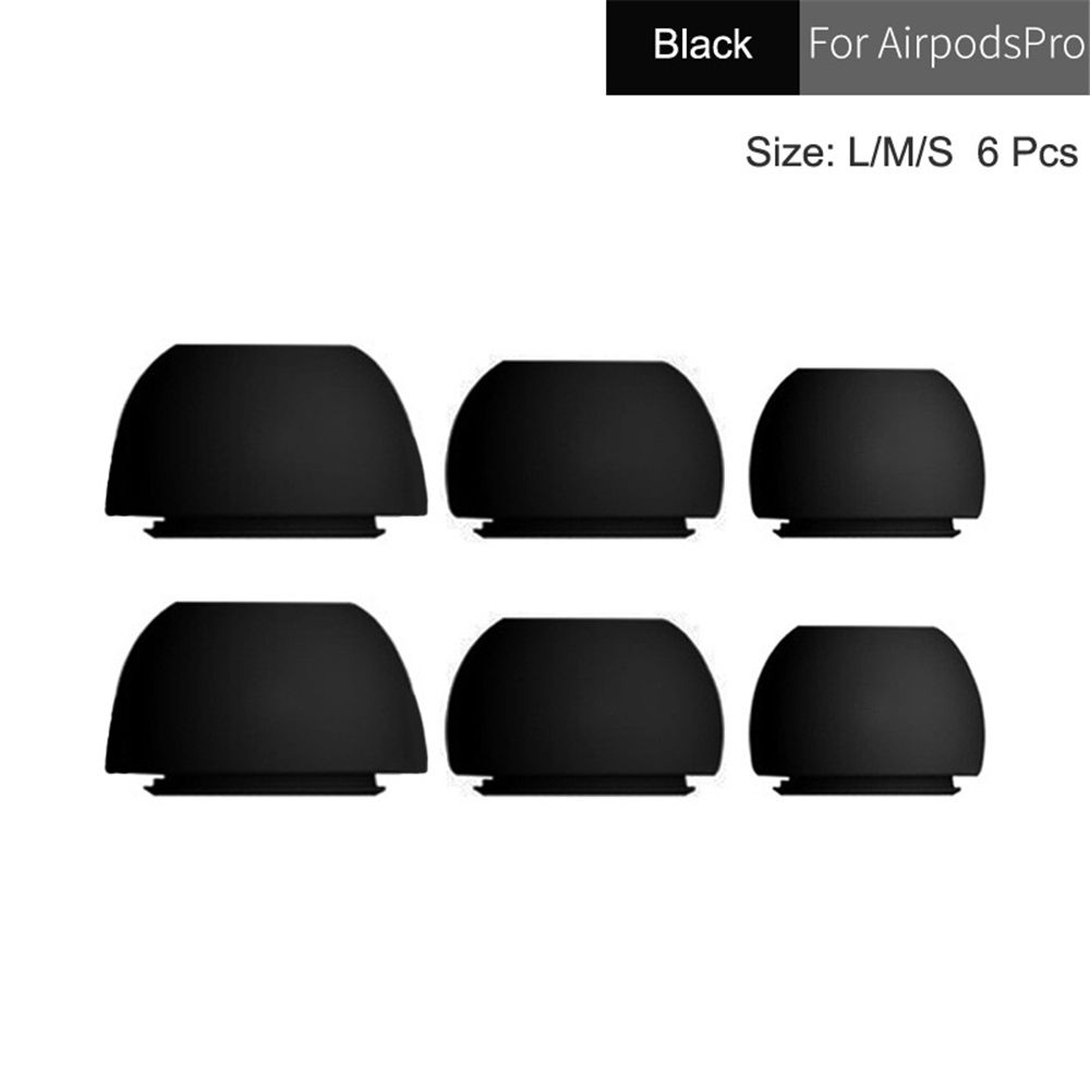Auriculares de silicona suave para Apple Airpods Pro, tamaño L, M y S, auriculares para Airpods 3: XS / Marrón