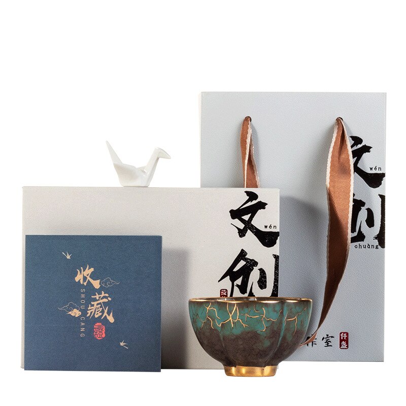 Porcelain Tea Tasting Cup Personal TeaCup Master Cup Stoneware Kung Fu Tea Teaware Cultural Business Bowls Mug