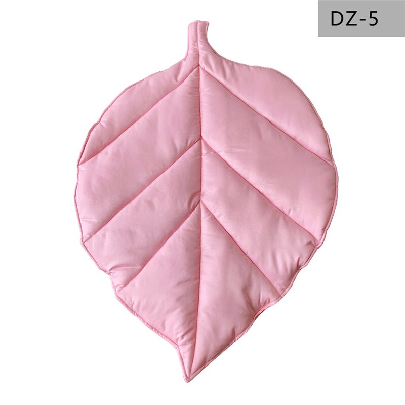 Sammenleggbar blad baby lekematte nordisk barnematte baby klatrepute barneteppe babymatter babyrom dekorasjonstilbehør hjemmeinnredning: Grå