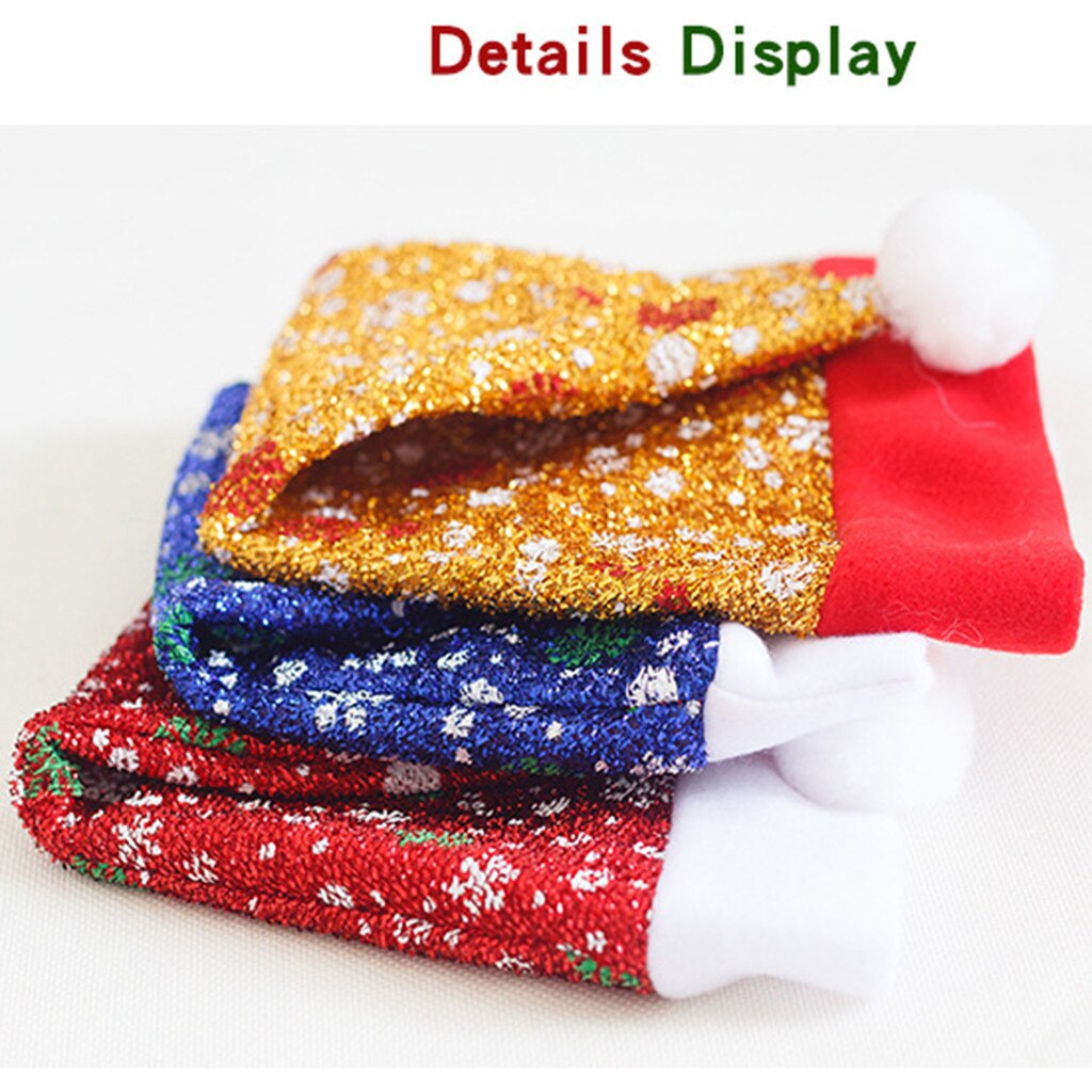 Plush Christmas hats Christmas Xmas Cap for Santa Claus Christmas Hat beanie шапка женская