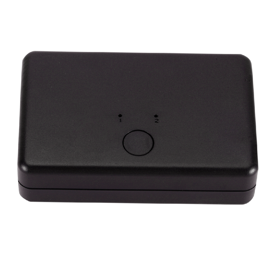 GRWIBEOU 2 Ports RJ45 CAT6 LAN HUB Network Switch Box Selector For Laptop 2 In 1 Out Ethernet Network Cable Splitter Connector