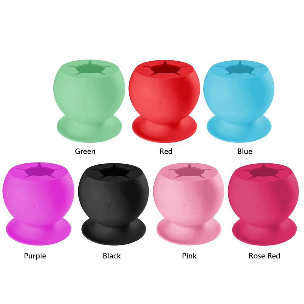 Cubo de basura Manual con ventosa de silicona, manualidades, piezas de chatarra de costura, colección de cajas de almacenamiento de residuos, ayudante para escritorio del hogar
