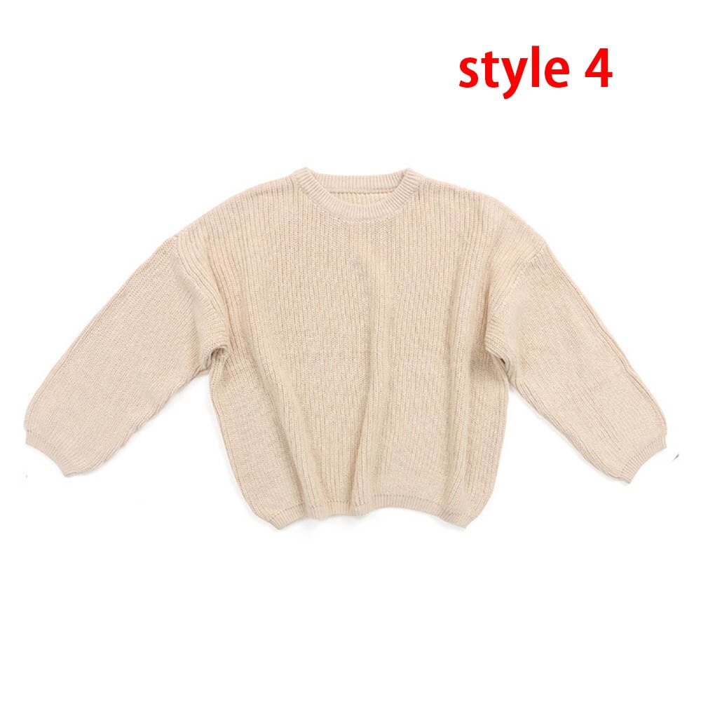 Zwy 483 herfst babymeisjes schattige trui kind liefde patroon print prinses lange mouwen top peuter katoenen casual kostuum blouse: Stijl 4 / 12-18 maanden