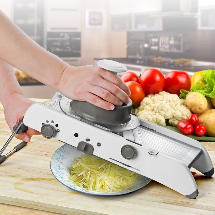 Mandoline Slicer Handleiding Groente Cutter Professionele Rasp Met Verstelbare 304 Roestvrijstalen Messen Groente Keuken