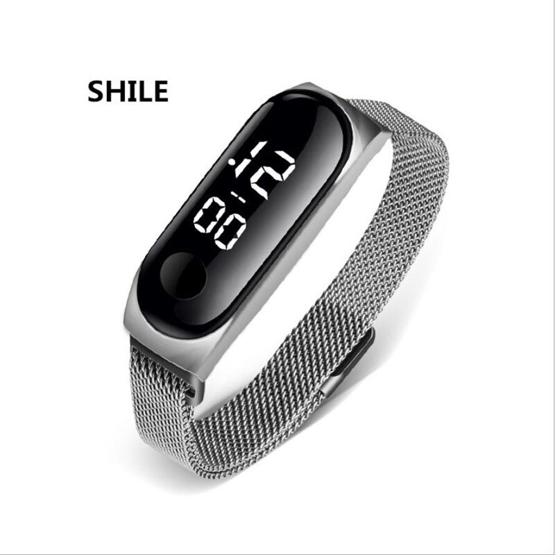 Topmerk dames luxe horloges dameshorloge rechthoekig quartz polshorloge luxe voor dames horloge met magnetische band: Zilver