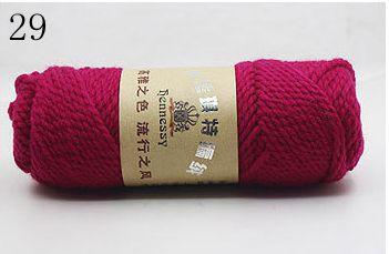 100g alpaga épais Mohari laine Crochet fil pour Visan à la main tricot doux pull chapeau écharpe cachemire fil AQ339: 29