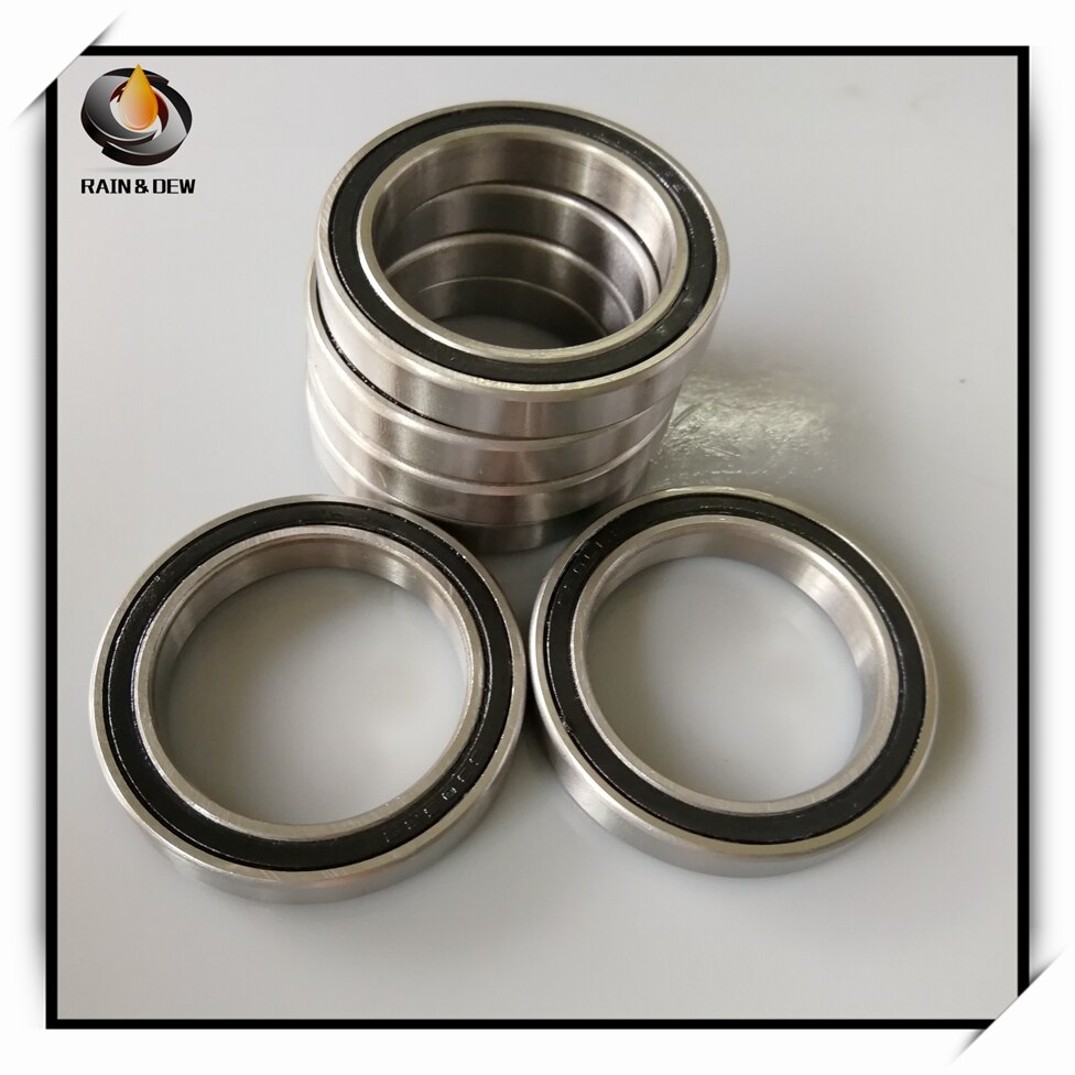 2Pcs 6805 Stainless Steel Hybrid Ceramic Bearing 25x37x7 mm ABEC-7 Bicycle Bottom Brackets &amp; Spares 6805RS Si3N4 Ball Bearings