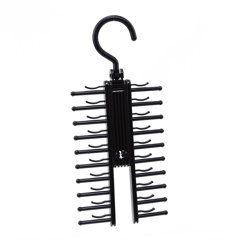 Multifuction Storage Rack Tie Belt Organizer Rotating Ties Hanger Holder Closet Organization Wardrobe Finishing Rack Space Saver: Default Title