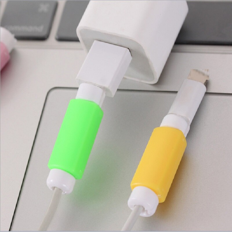 Protector de Cable USB para iphone, Protector de Cable de protección para iphone, organizador de cables, a la ,