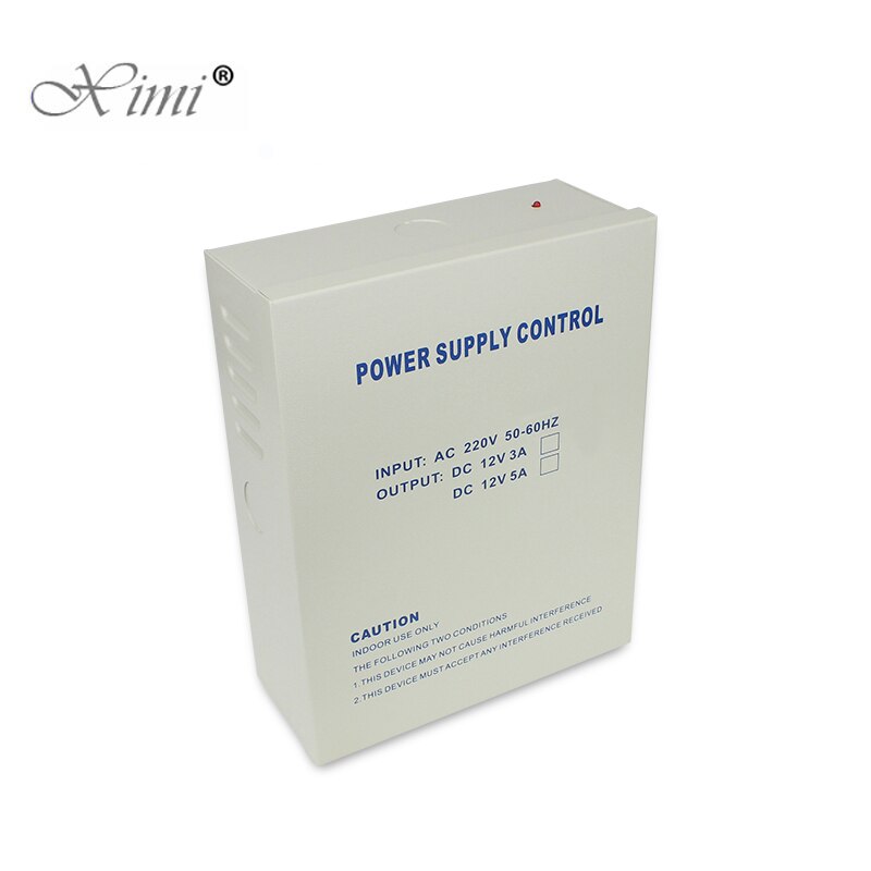 AC 220V 3A Access Control Uninterrupted Power Supply Box For All Kinds of Electric Door Lock With Time Delay