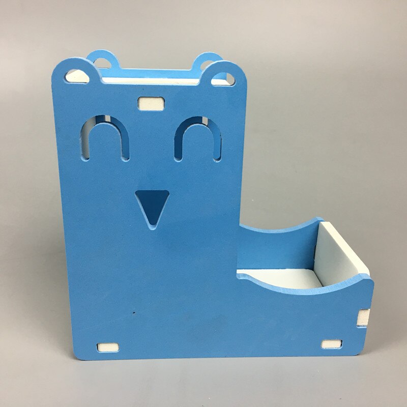 Soporte de botella de agua para hámster, alimentador de conejo, cobaya, refugio, suministros para mascotas pequeñas, jaula, accesorios, conejo, juguete, nido planeador de miel: Blue