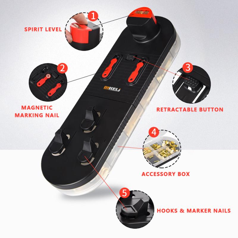 Photo Frame Hangers Hanging Tool Multifunction Picture Hanging Tool Kit Frame Wall Locator With Level Decor Accessories Tools