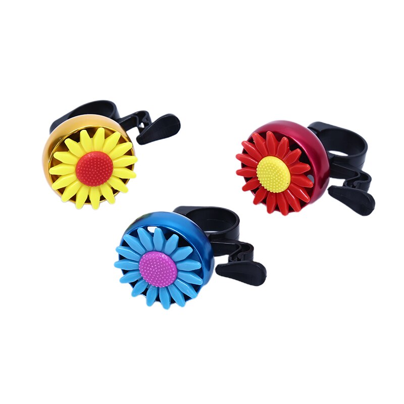 1 Pcs Funny Fietsbel Bike Bell Hoorns Fiets Daisy Bloem Kinderen Meisjes Fietsen Ring Alarm Voor Stuur Multi-kleur