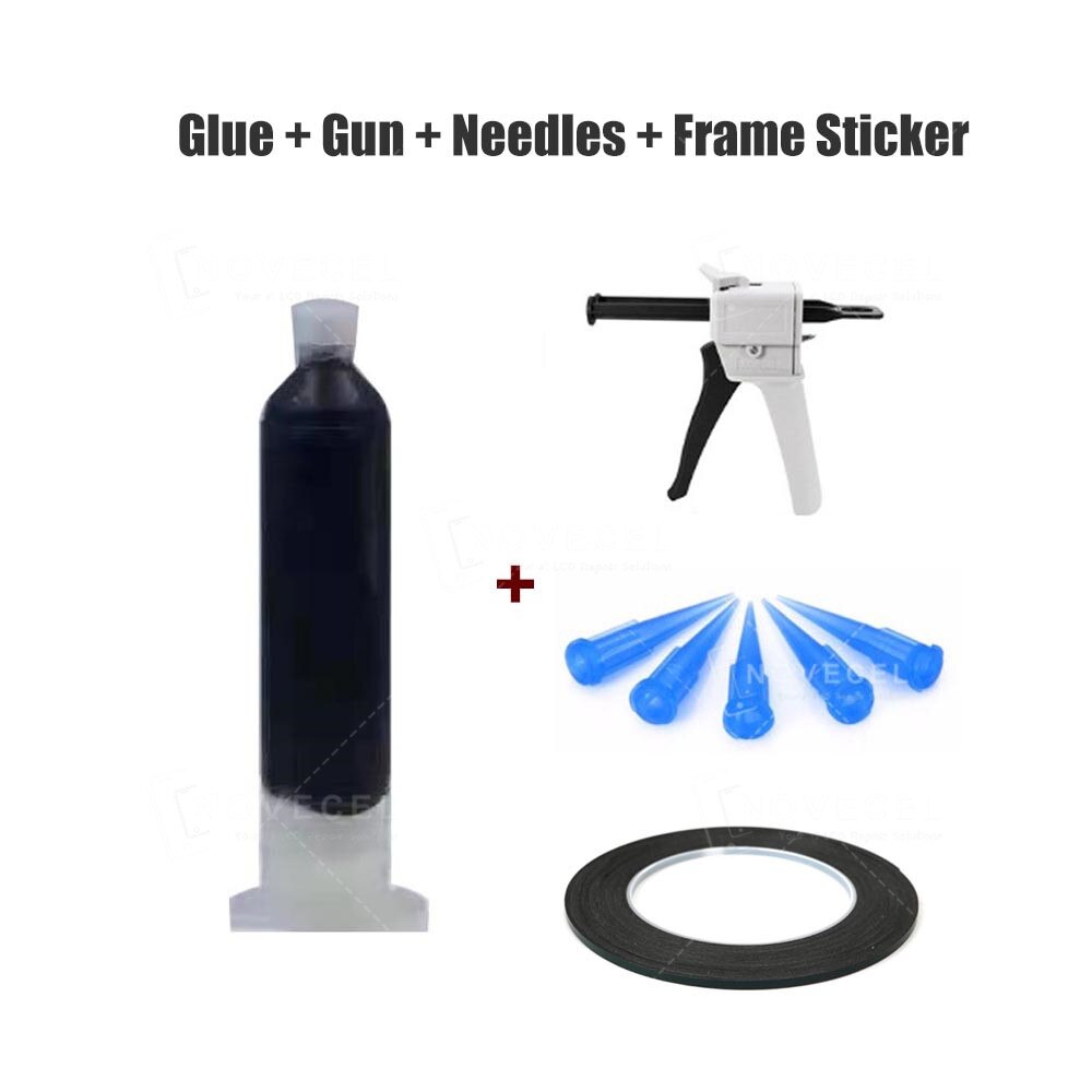 2MM 3MM 5MM Green Foam Double Sided Tape Edge Screen Frame Glue Strong Adhesive Sticker Mobile Phone Tablet Screen Repair