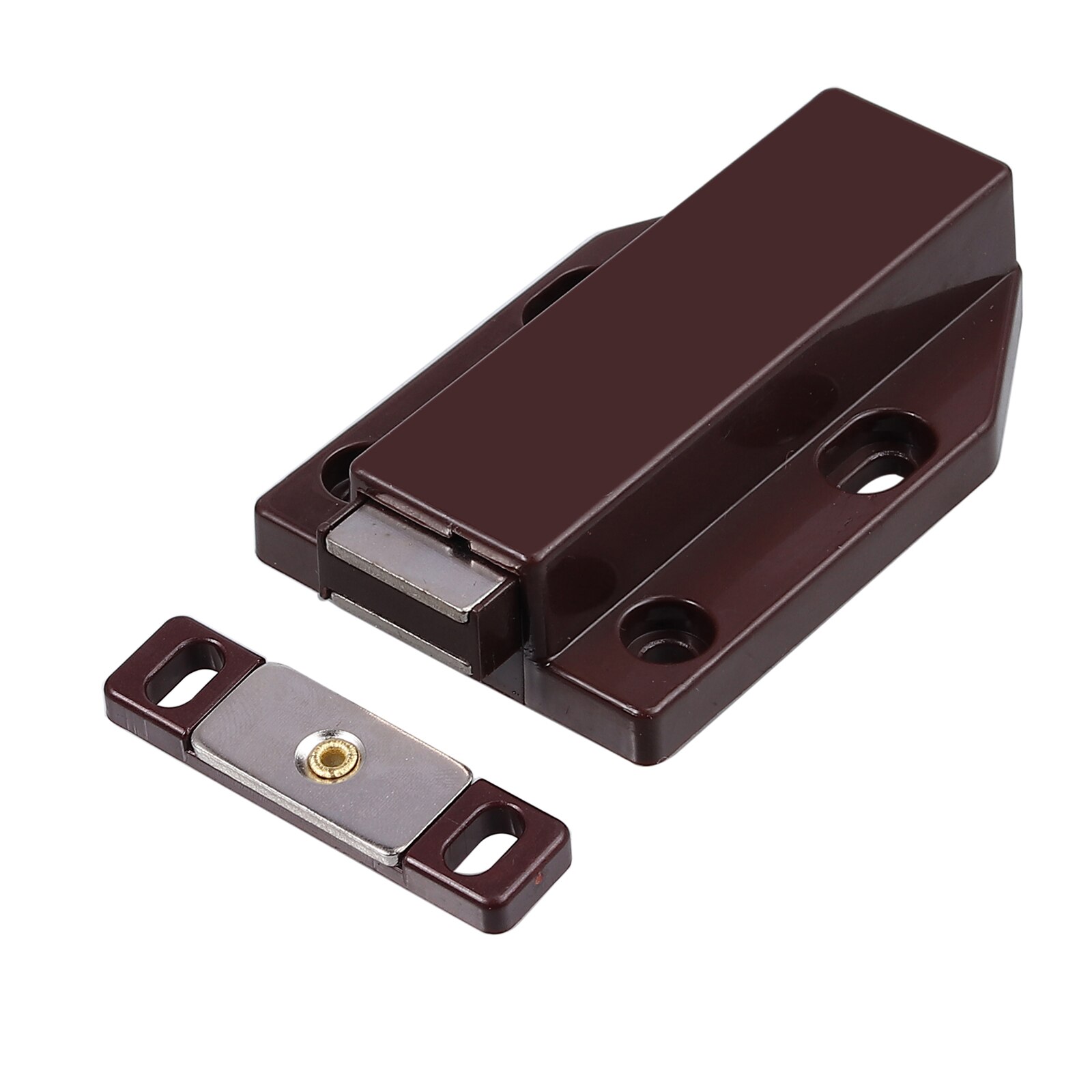 PROSTER 4pcs Touch Latch Push-To-Open For Release Cabinet Large Doors Catches Latch Door Furniture Hardware