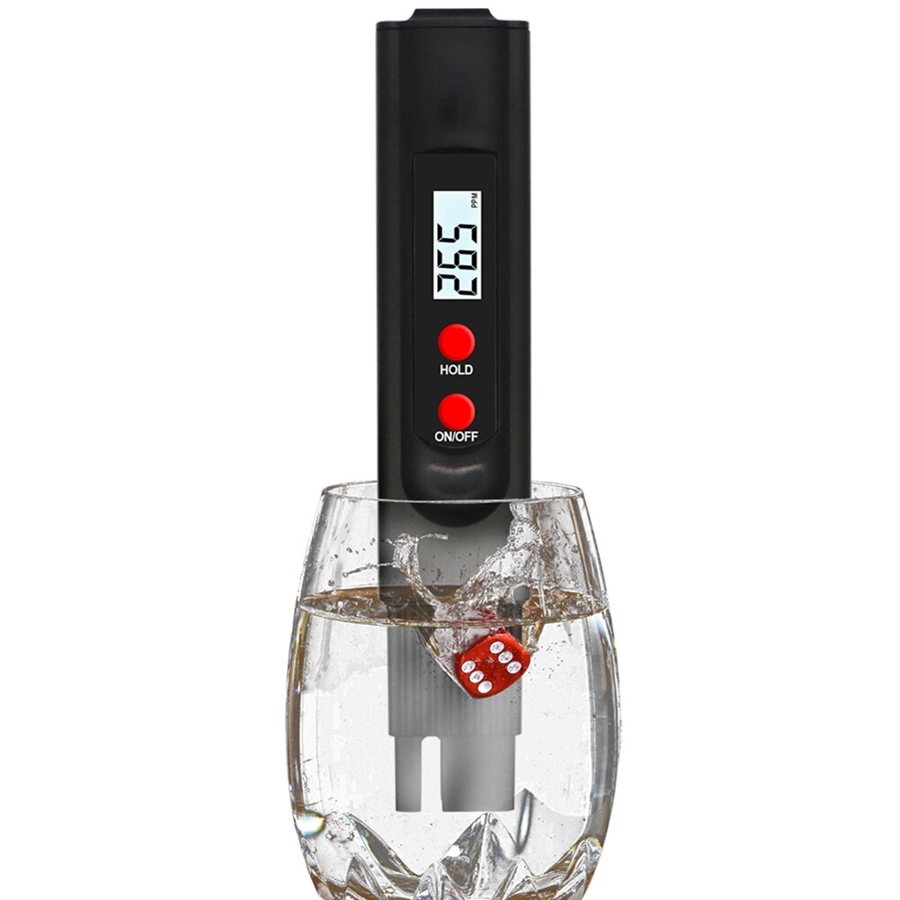 Haute précision Instrument de dureté de l'eau EC TDS testeur Aquarium piscine PH mètre mesure analyse Test d'acidité du sol